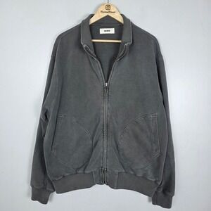 Buck Mason Boxing Glove Pockets Full Zip Sweatshirt Jacket Men's XXL